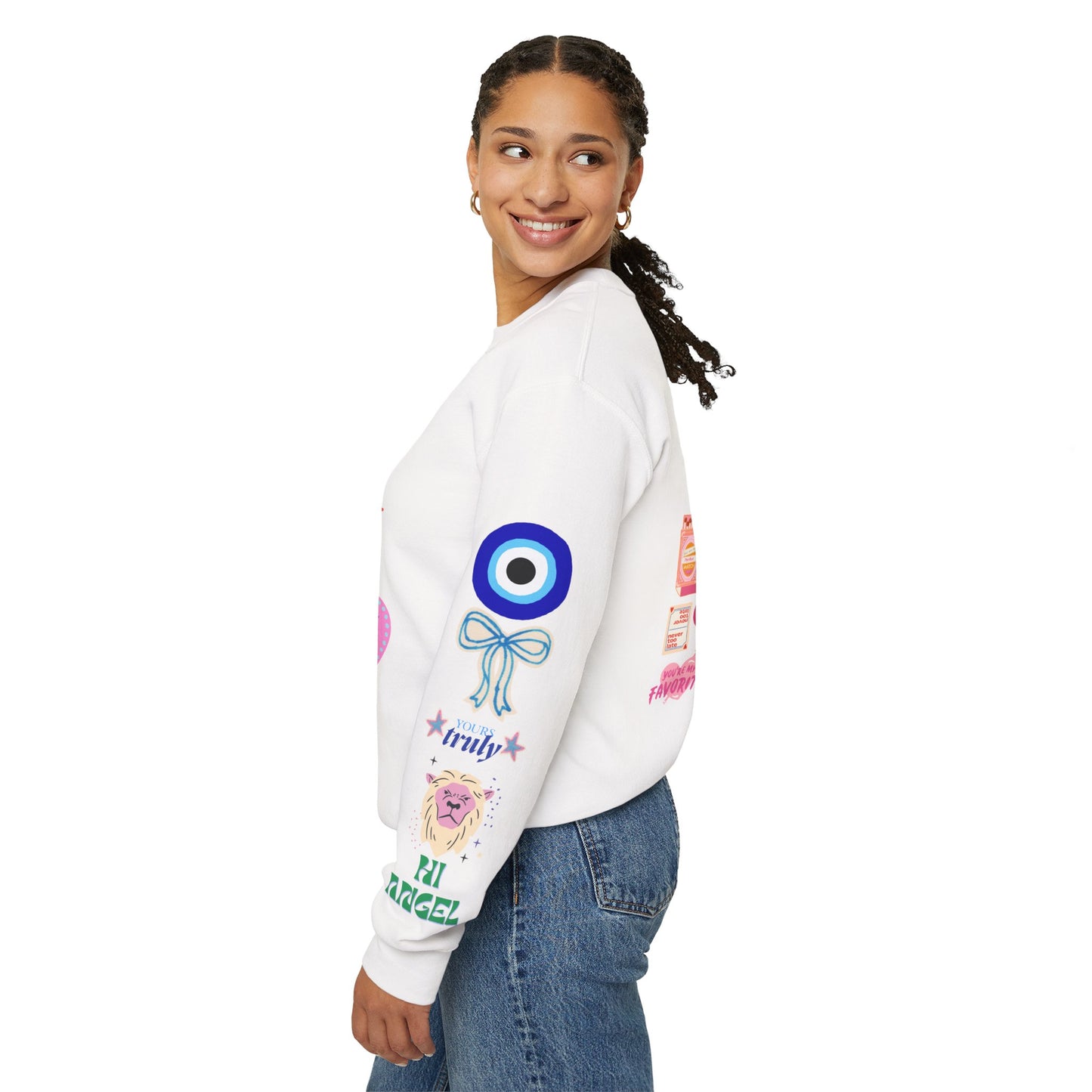 Leo Angel Graphic Sweatshirt