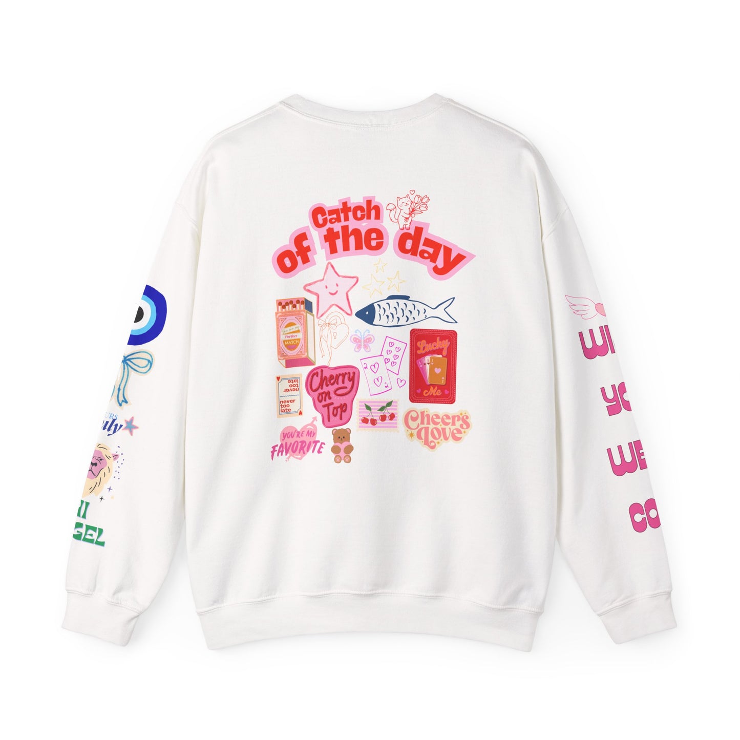 Leo Angel Graphic Sweatshirt