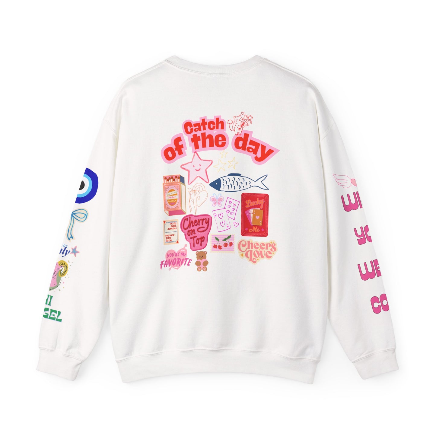Aries Angel Graphic Sweatshirt