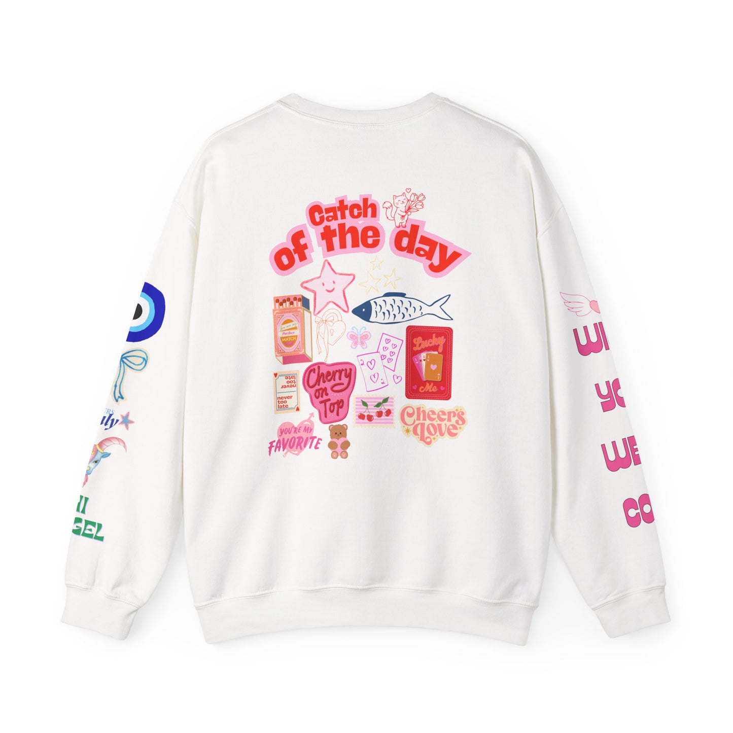 Capricorn Angel Graphic Sweatshirt