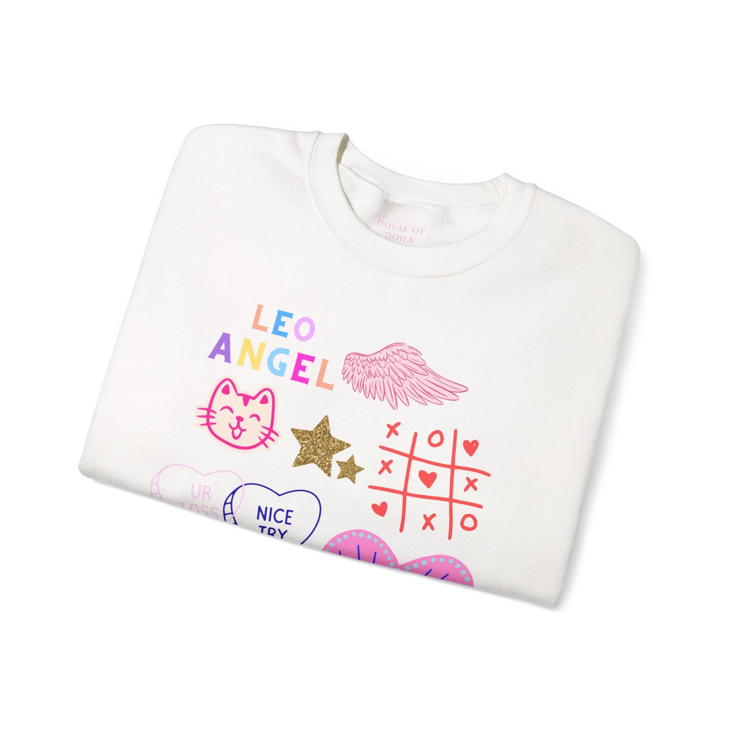 Leo Angel Graphic Sweatshirt